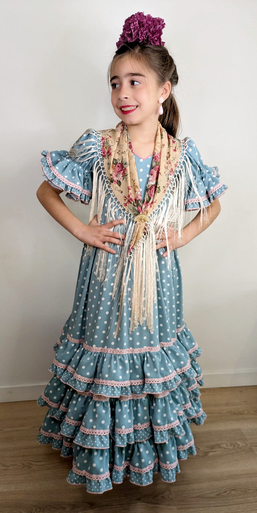 Traje fashion flamenca niña 4 años